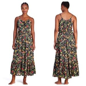 Kate Spade Cover Up Maxi Dress - Rooftop Garden Size XS NWT